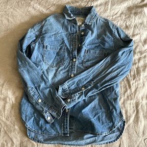 J crew chambray button down